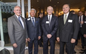 John Craik, Godfrey Phillips, Russell Collins and Melbourne adviser, Daryl La'Brooy